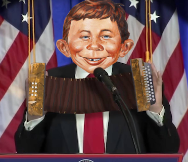 RESIST president twerp